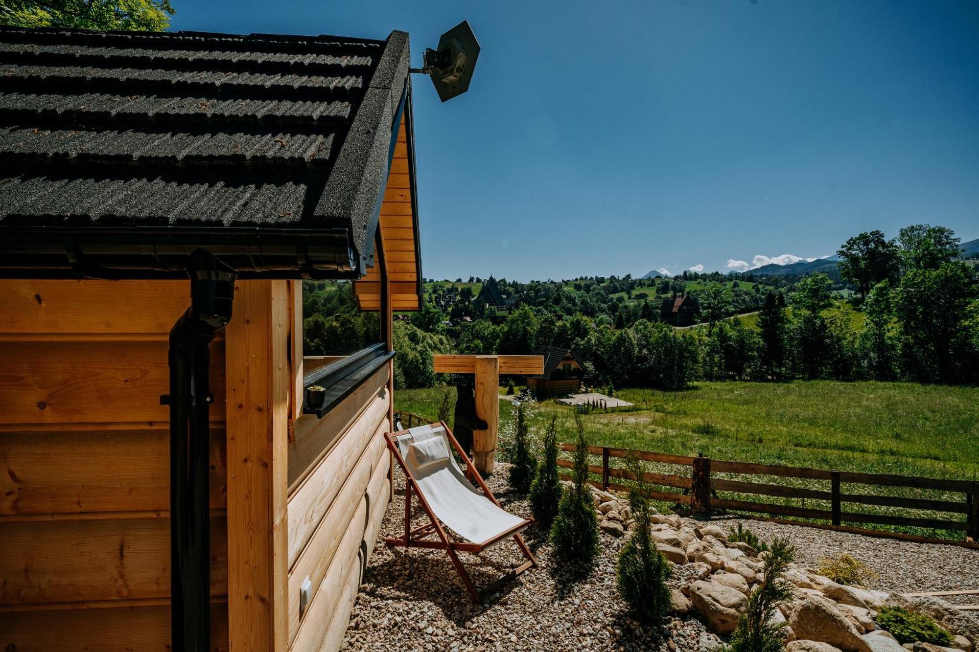 Jurta Na Wypasie - Luksusowy Namiot Z Widokiem Na Gory - Jacuzzi, Sauna, Split Ac, Private, Star View ザコパネ エクステリア 写真